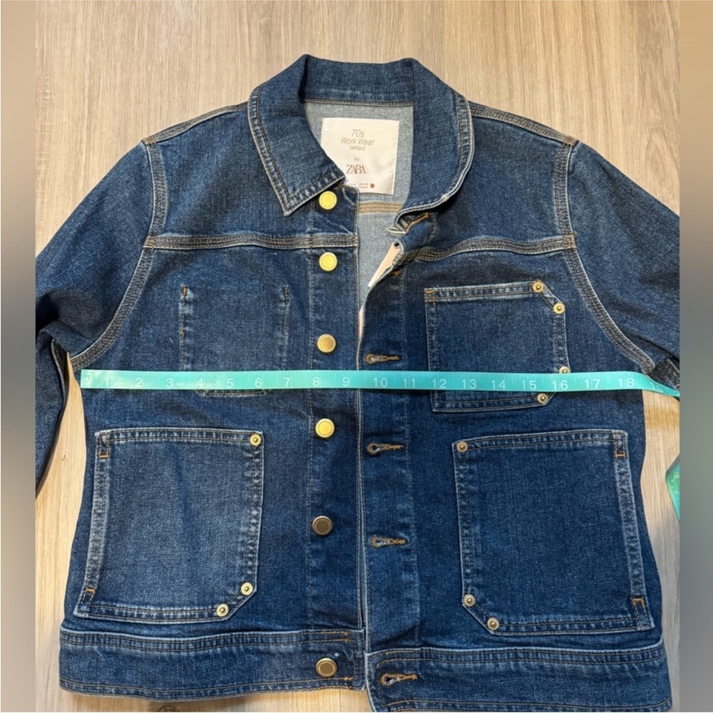 NWT Zara Women's 70s Capsule Workwear Jacket - Picture 8 of 8